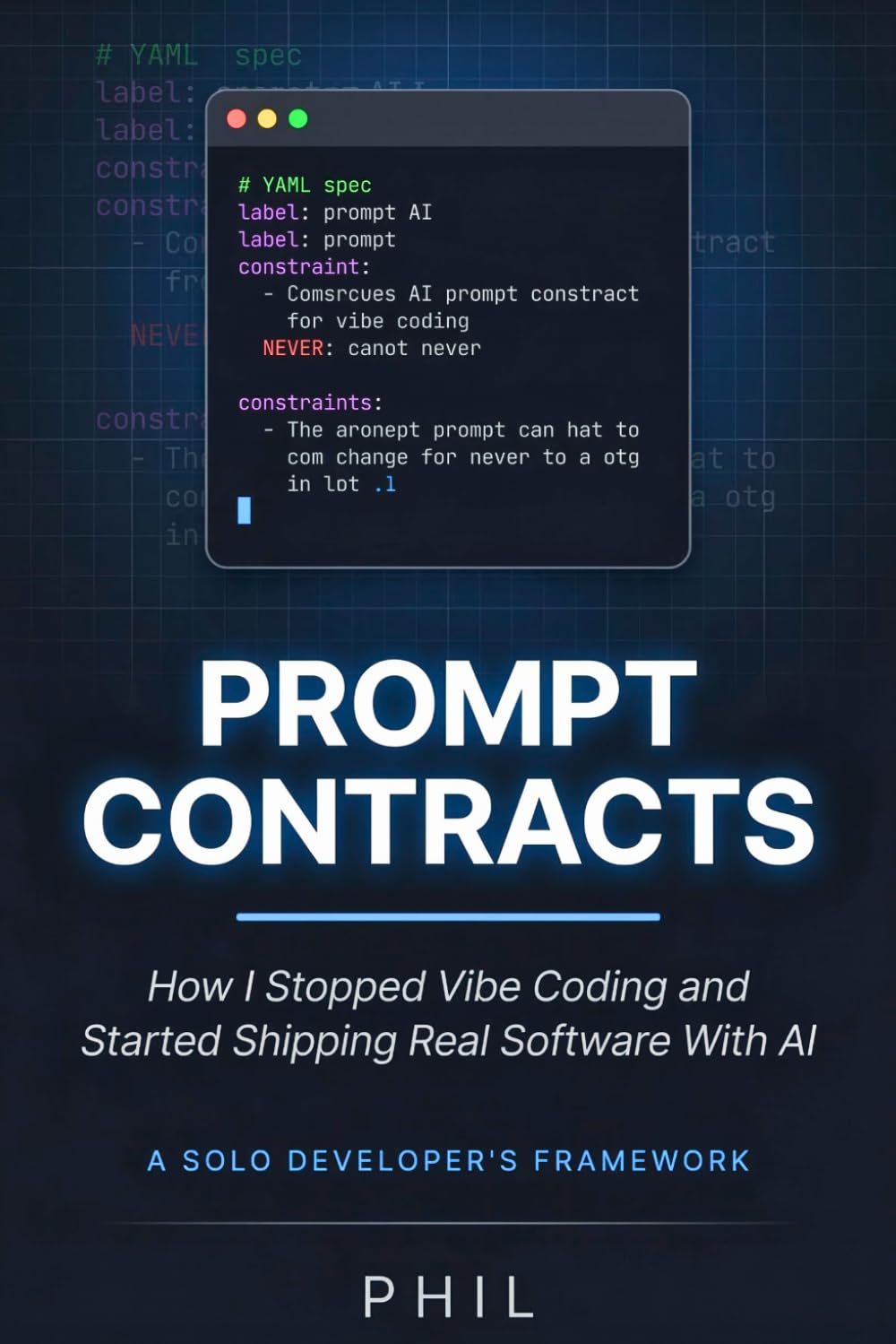 Couverture du livre Prompt Contracts